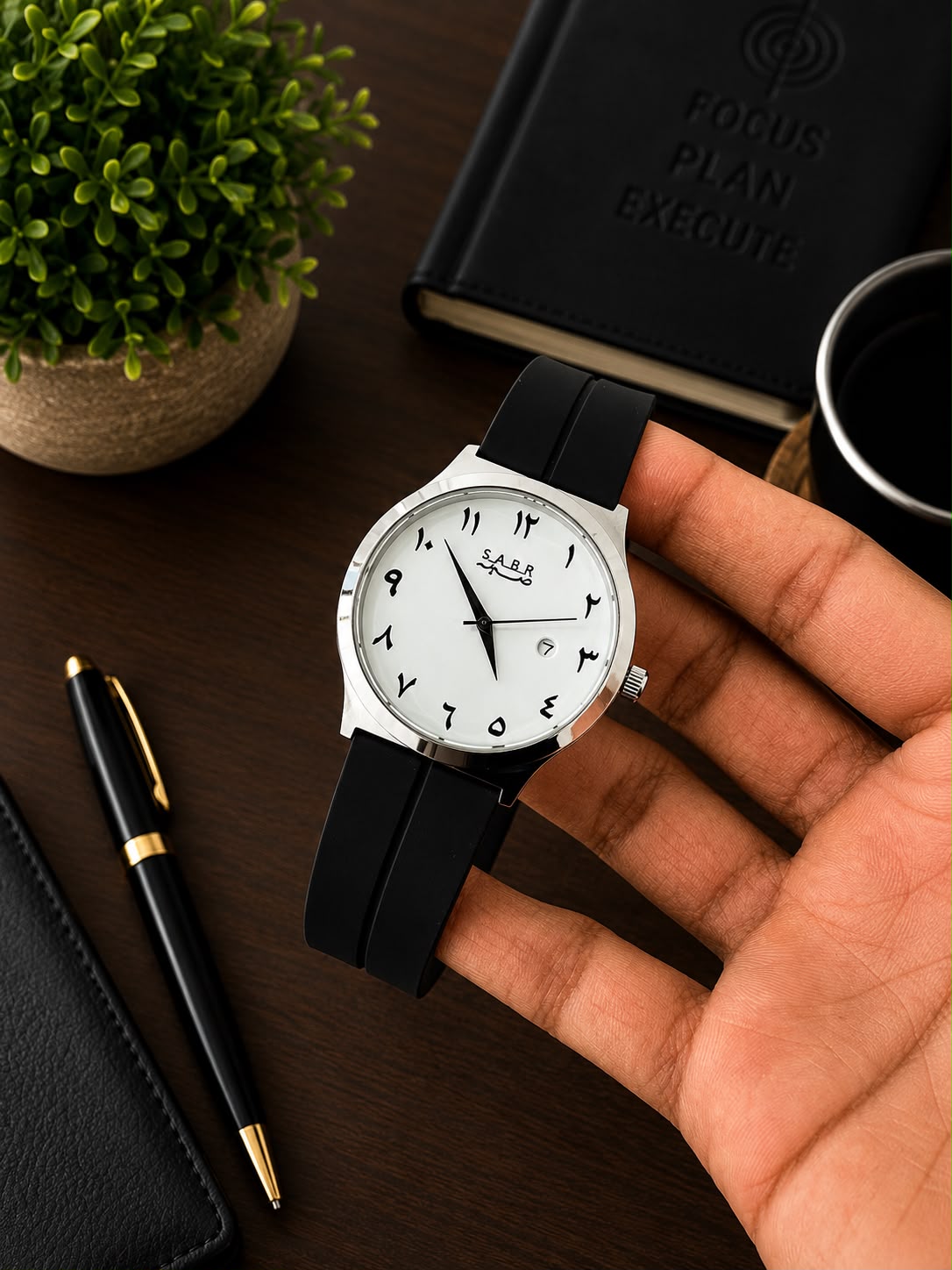 Men watch