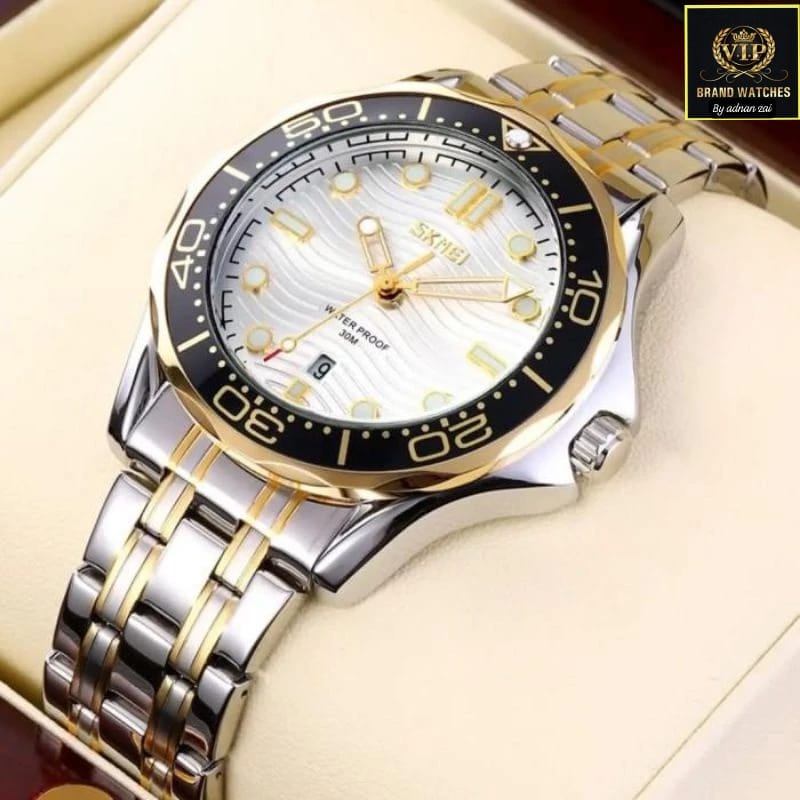 Men watch