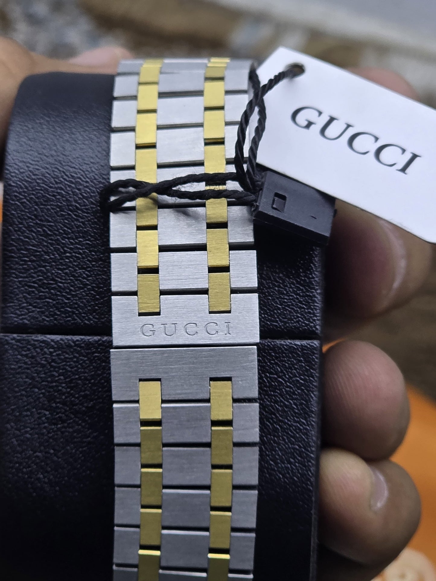 Men watch