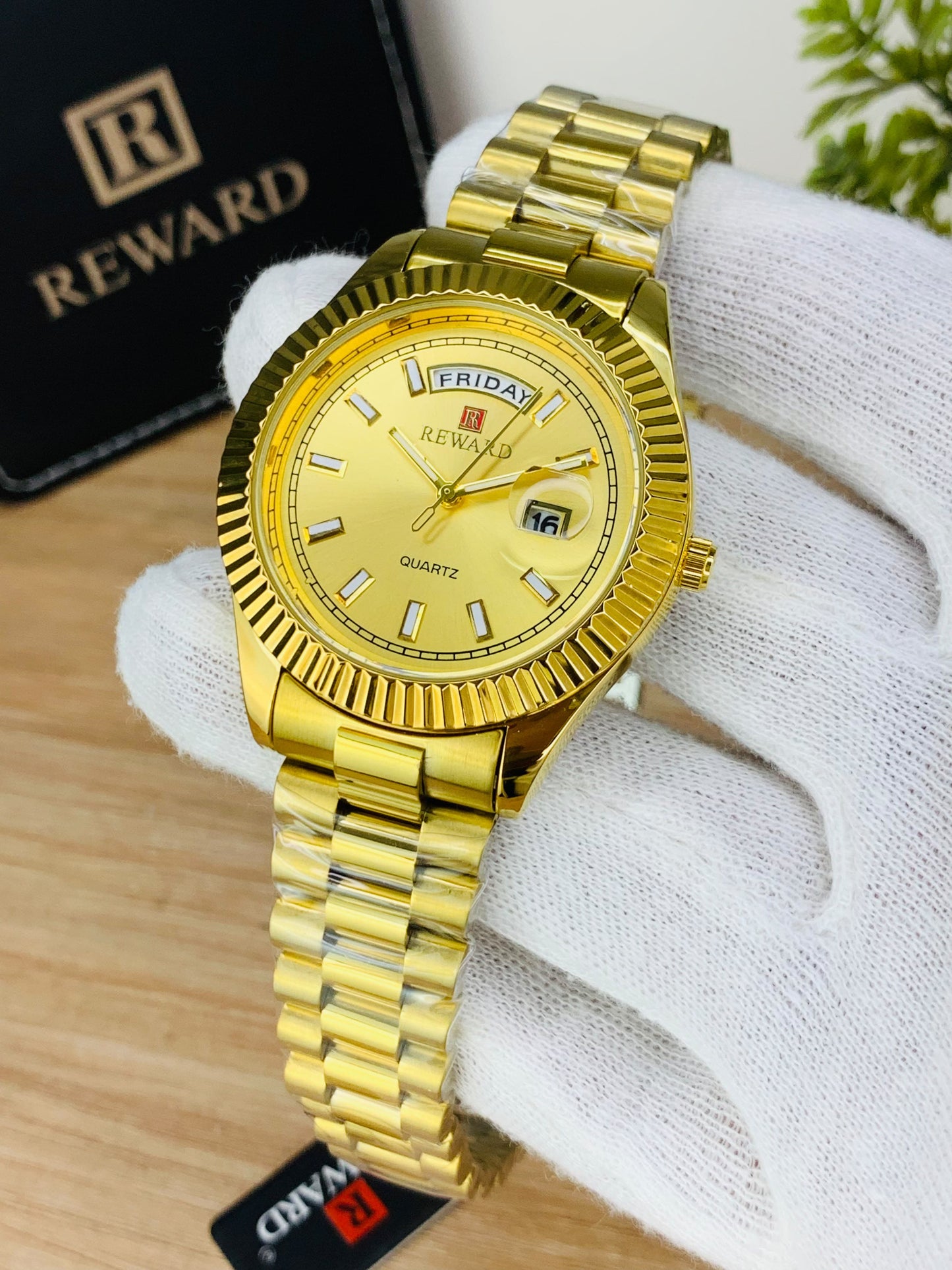 Men watch
