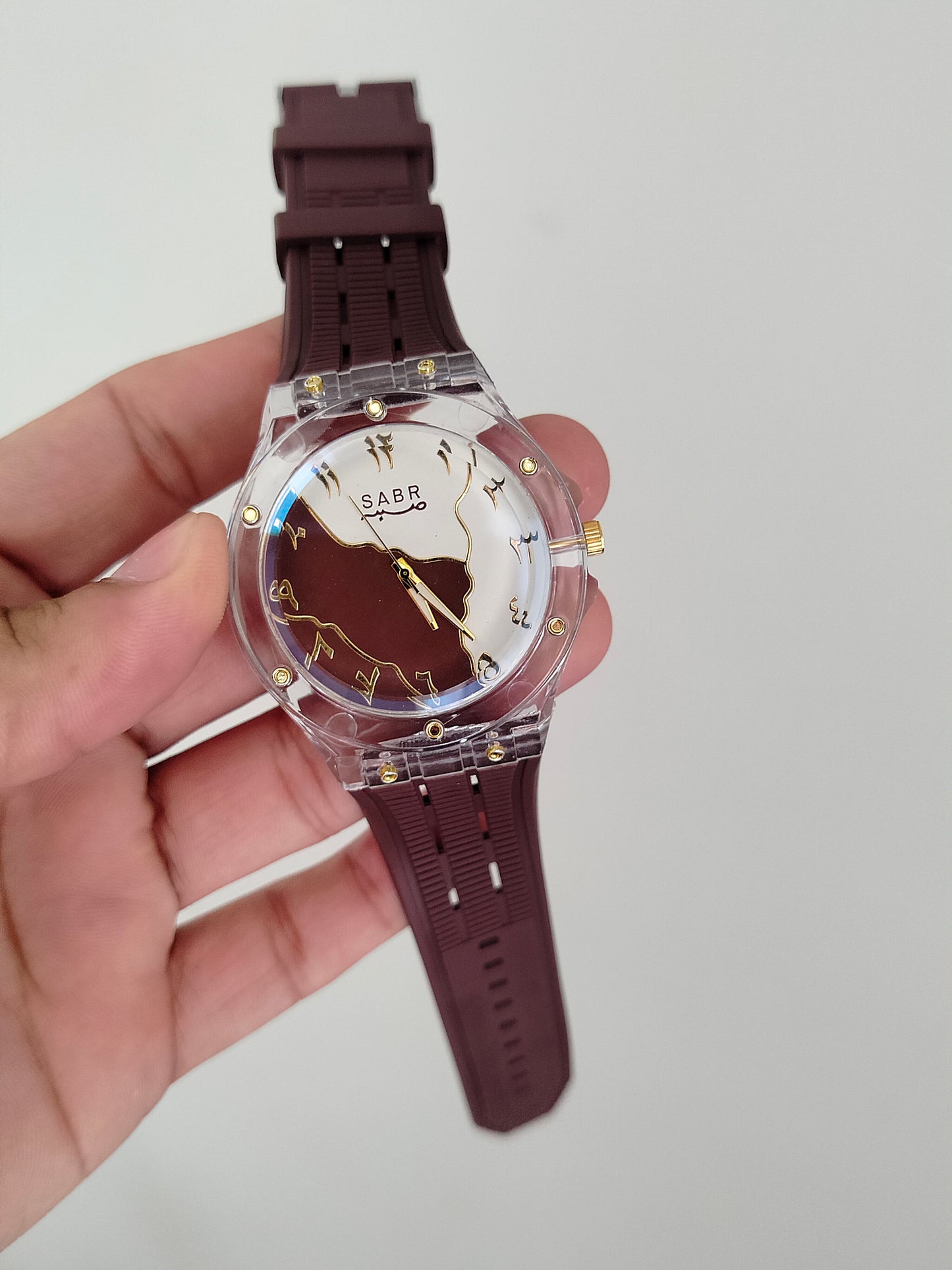 Men watch