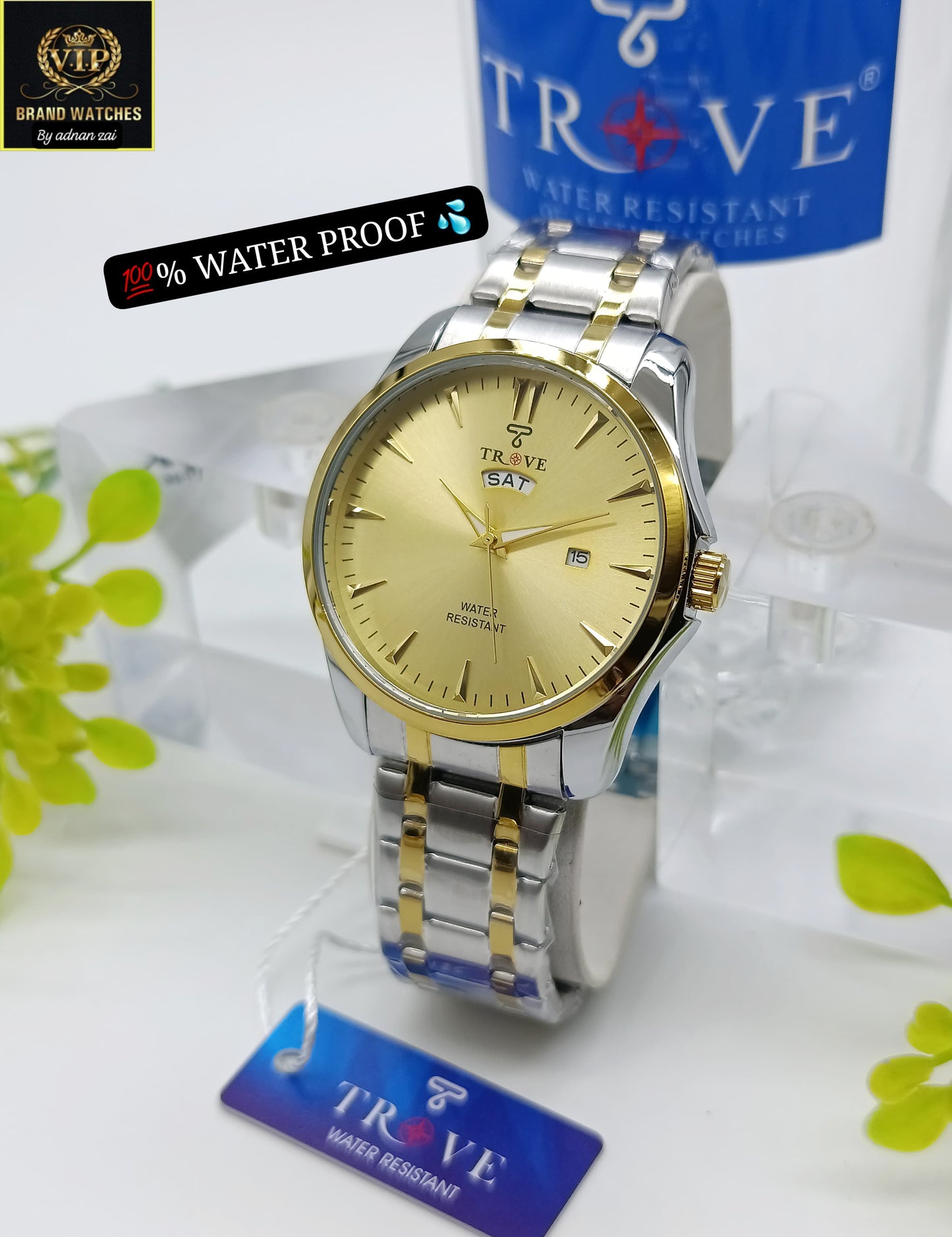 Men watch