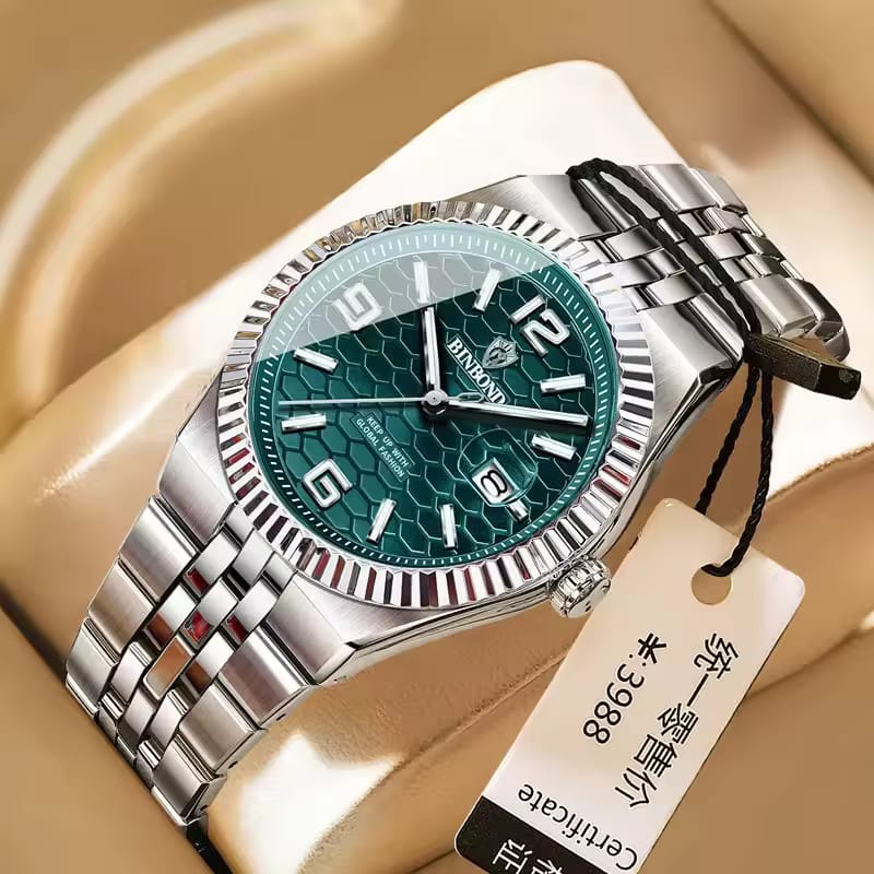 Men watch
