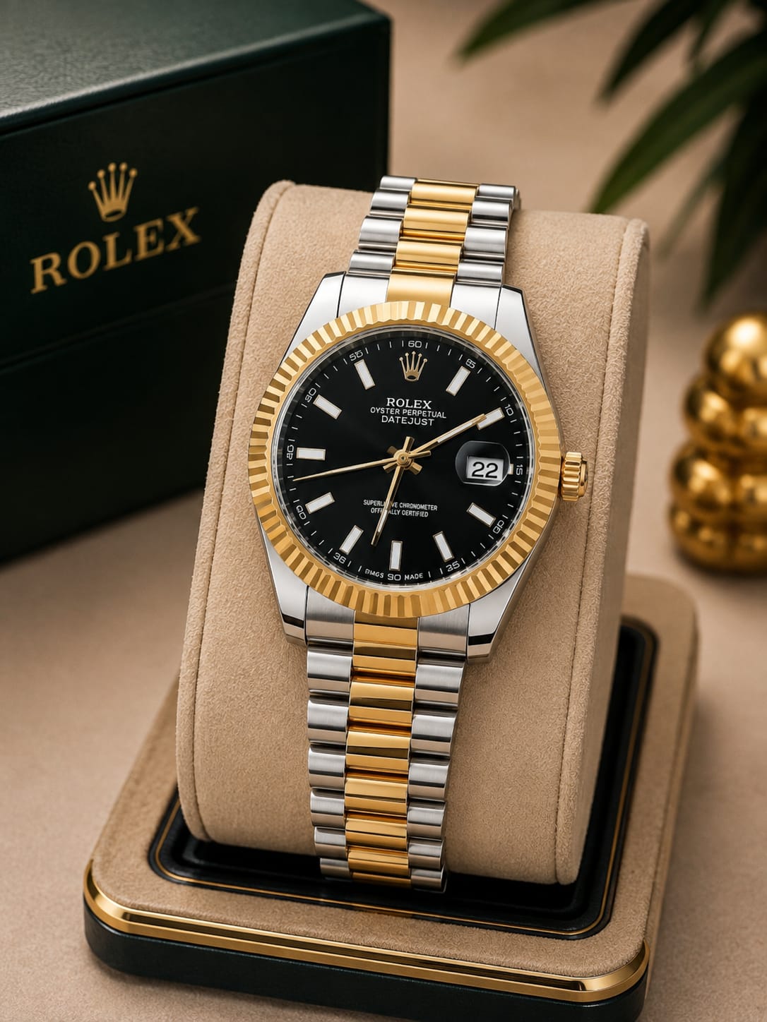 Men watch