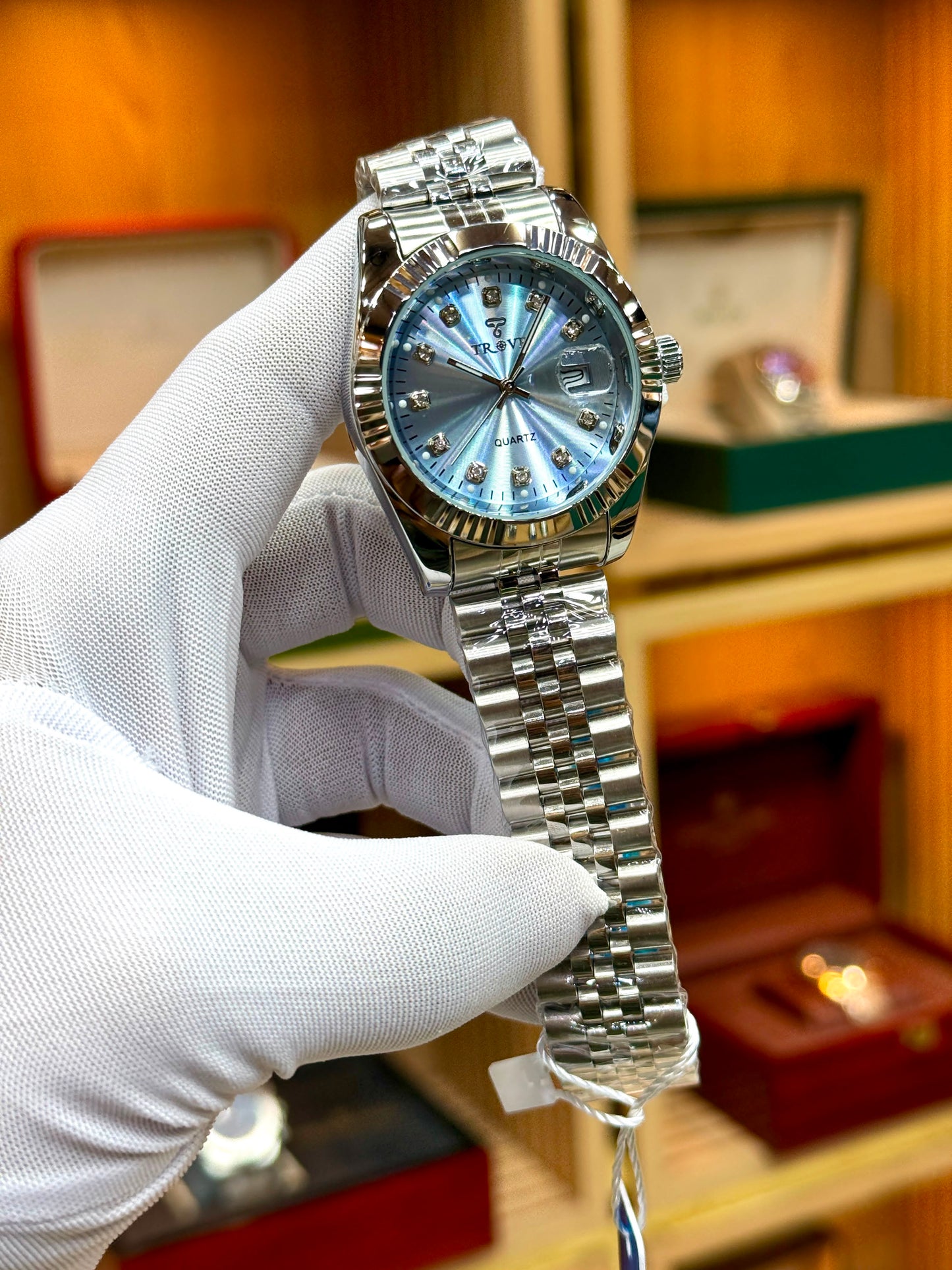 Men watch