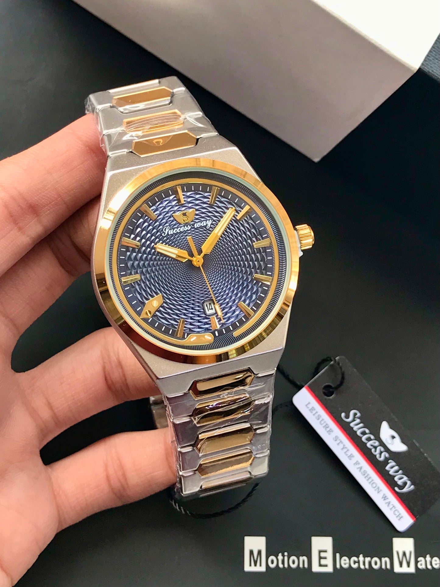 Men watch