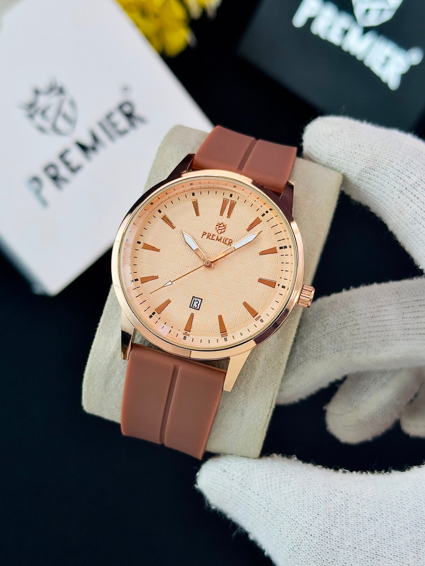 Men watch