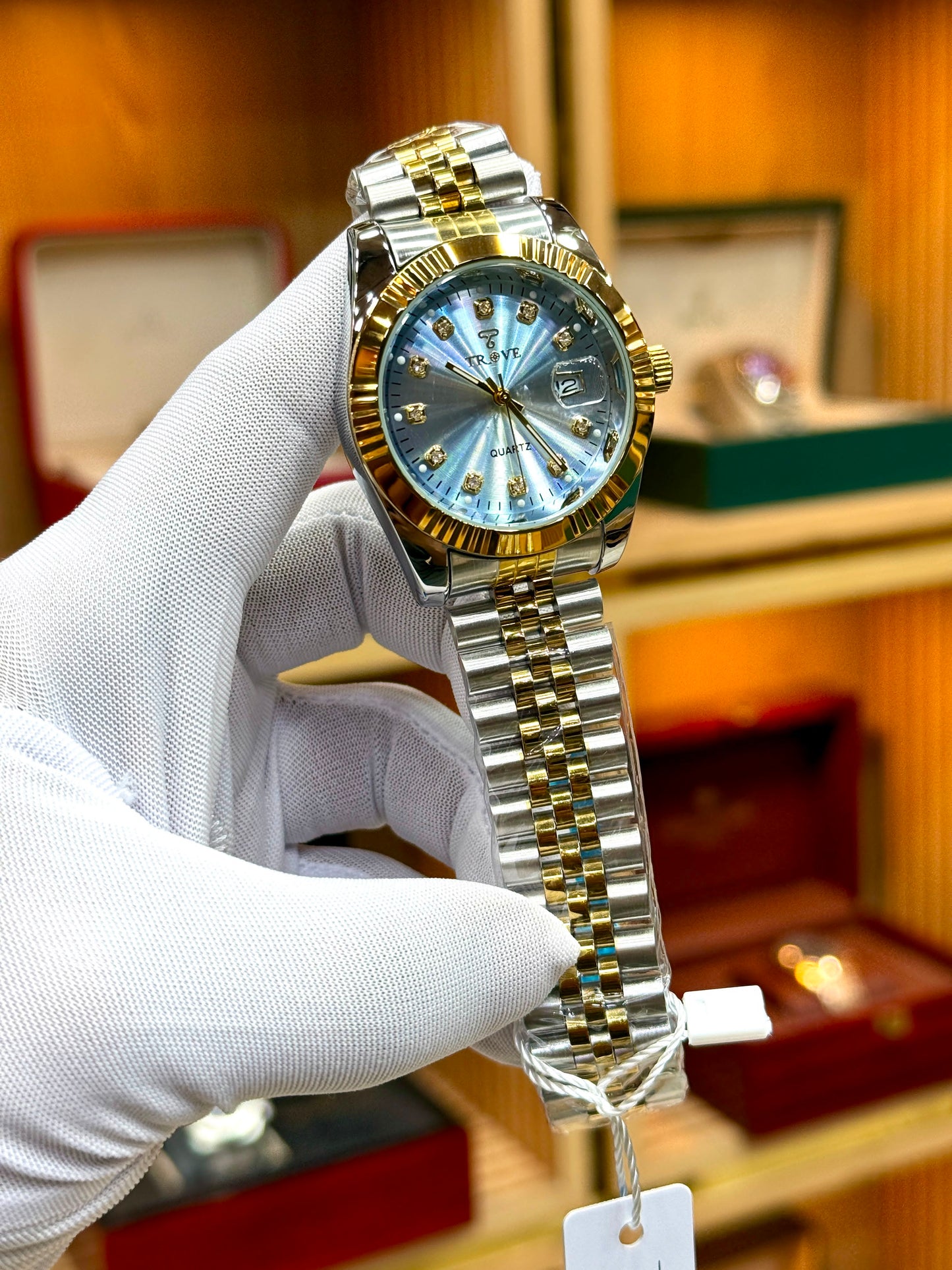Men watch